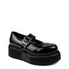 Altercore - Anabelle Patent Vegan Creepers - Black Product image